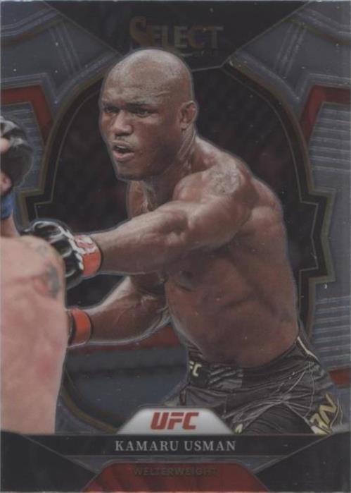 2023 Panini Select UFC - Kamaru Usman #35