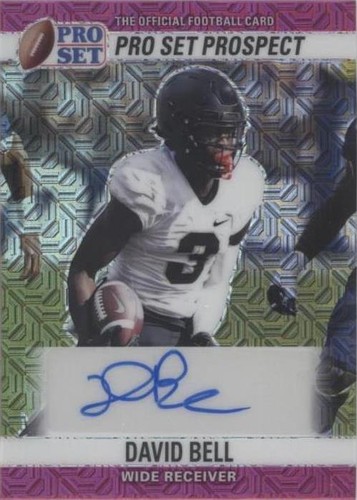 2022 Leaf Pro Set Metal David Bell #90-DB1