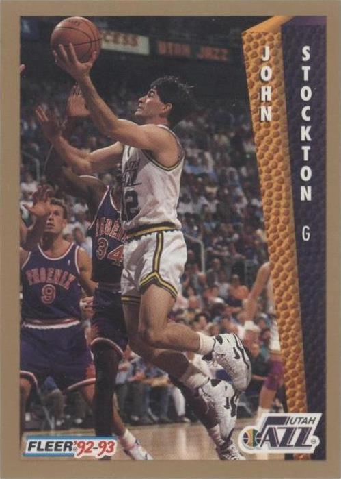 Fleer 1992-93 - John Stockton #51