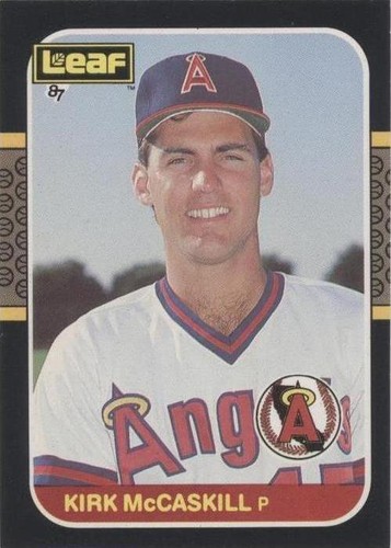 1987 Leaf Canadian - Kirk McCaskill #223