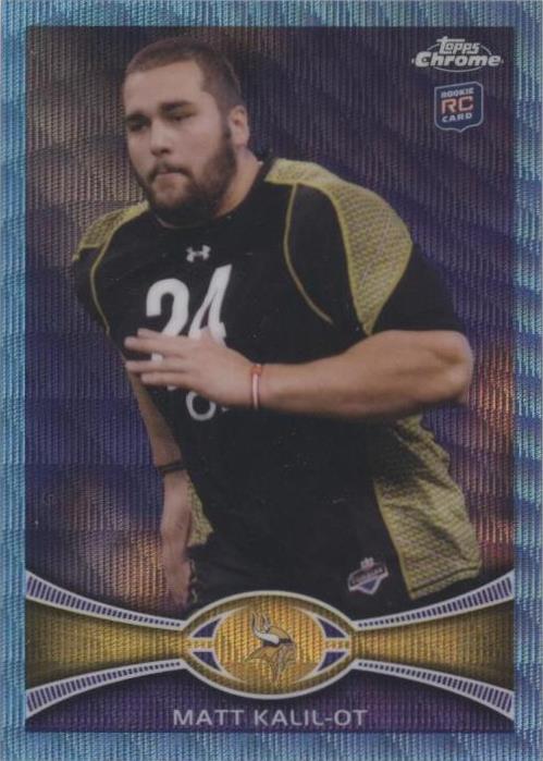 2012 Topps Chrome Matt Kalil #BW-108