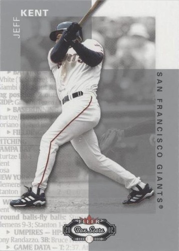 2002 Fleer Box Score - Jeff Kent #91