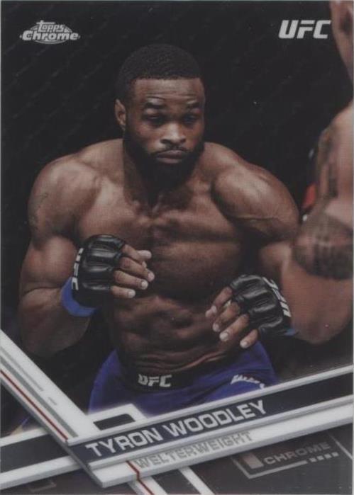 2017 Topps Chrome UFC - Tyron Woodley #20