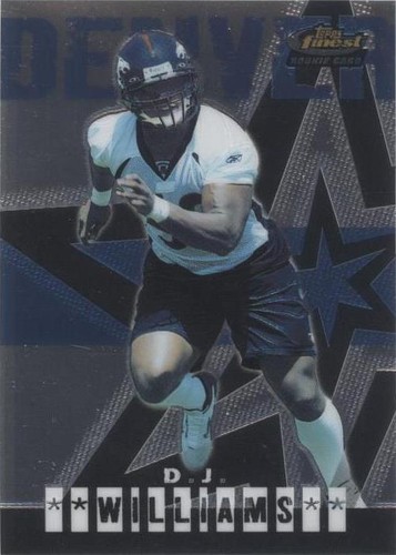 2004 Topps Finest D.J. Williams #99