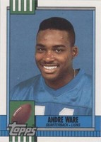 1990 Topps Traded Andre Ware #26T
