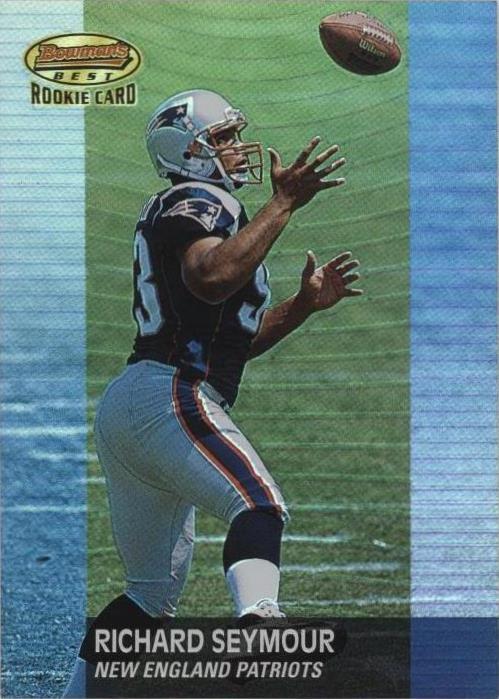 2001 Bowman's Best Richard Seymour #142