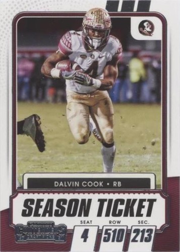 2021 Panini Contenders Draft Picks Dalvin Cook #49