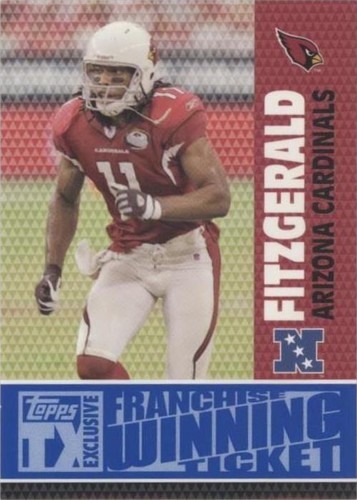 2007 Topps TX Exclusive Larry Fitzgerald #FW-LF