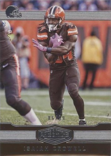 2016 Panini Plates & Patches Isaiah Crowell #24