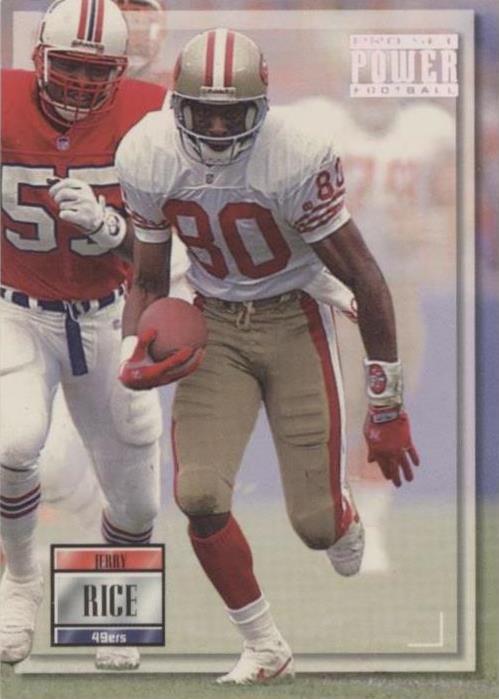 1993 Pro Set Power Jerry Rice #80