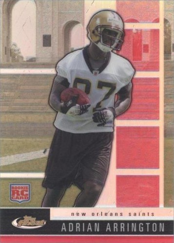 2008 Topps Finest Adrian Arrington #127