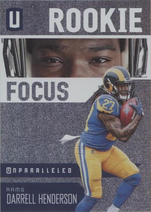 2019 Panini Unparalleled Darrell Henderson #RF-DE