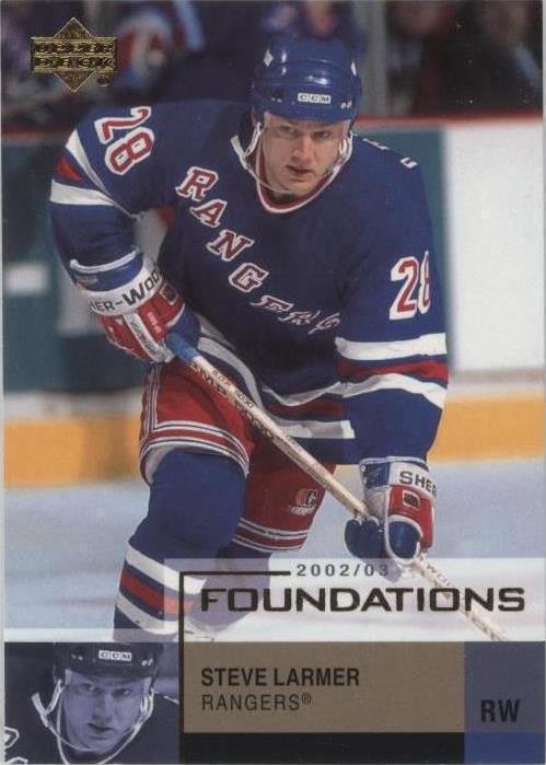 2002-03 Upper Deck Foundations - Steve Larmer #69