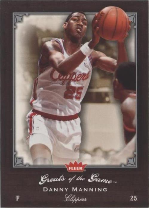 2005-06 Fleer Greats of the Game - Danny Manning #87
