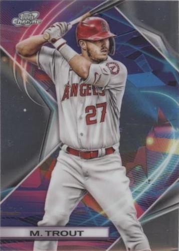 2022 Topps Cosmic Chrome - Mike Trout #27