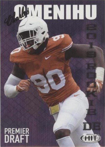 2019 Sage Hit Premier Draft Charles Omenihu #29