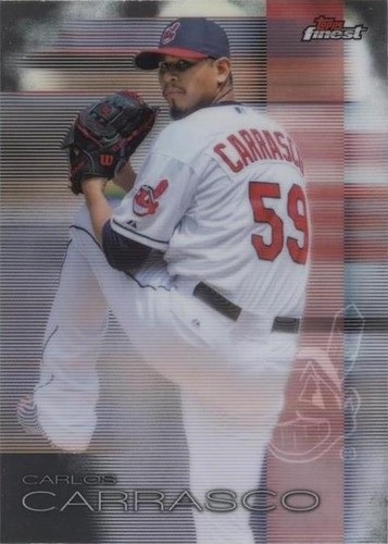 2016 Topps Finest - Carlos Carrasco #83