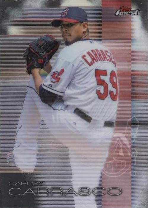 2016 Topps Finest - Carlos Carrasco #83