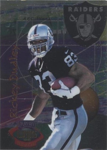 1996 Playoff Illusions Rickey Dudley #24