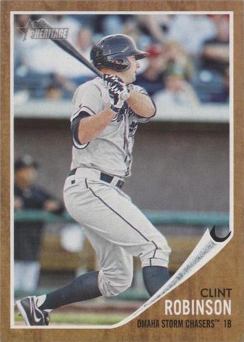 2011 Topps Heritage Minor League Edition - Clint Robinson #196