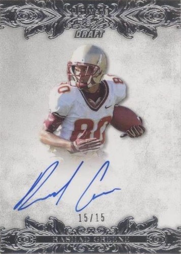 2015 Leaf Ultimate Draft Rashad Greene #BA-RG2