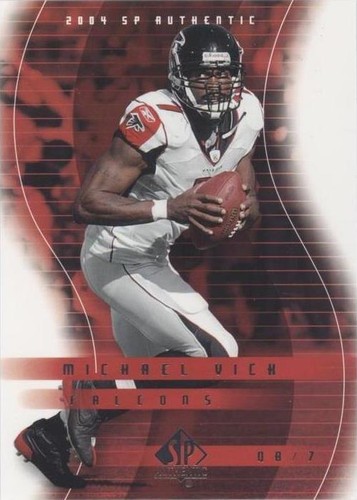 2004 SP Authentic Michael Vick #3