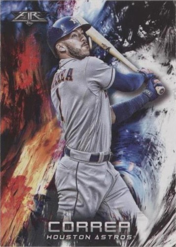 2018 Topps Fire - Carlos Correa #78