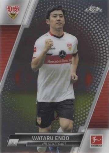 2021-22 Topps Chrome Bundesliga Endo Kou Stuttgart NB | eBay