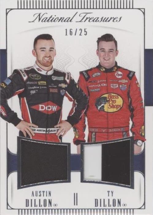 2016 Panini National Treasures - Austin Dillon Ty Dillon #DM-DD