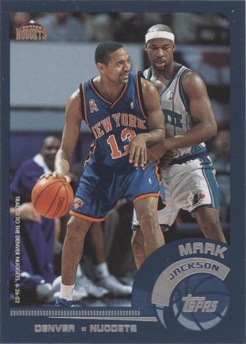 2002-03 Topps - Mark Jackson #126