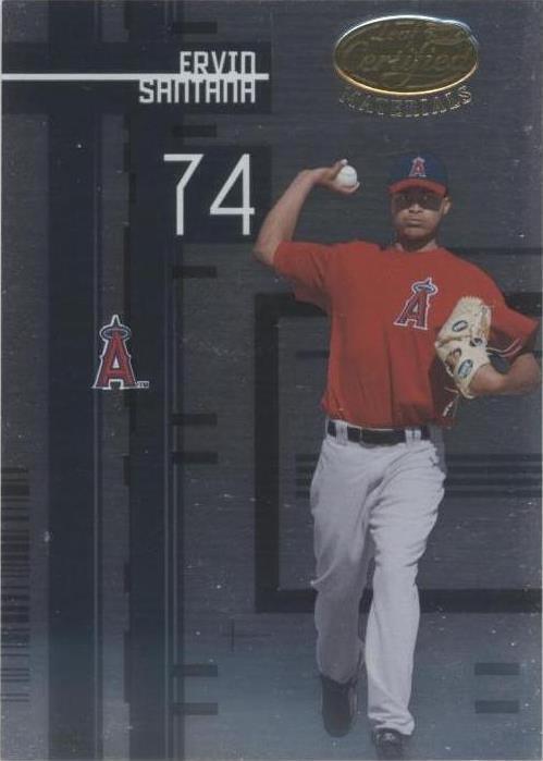 Materiales certificados Hoja 2005 - Ervin Santana #161