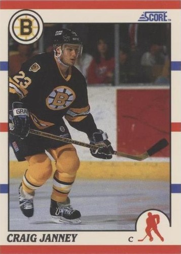 1990-91 Score 100 Hottest Players and Rising Stars - Craig Janney #58