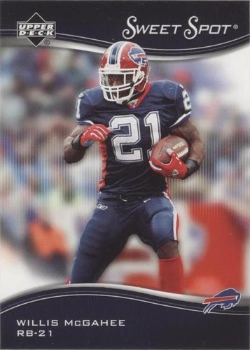 2005 Upper Deck Sweet Spot Willis McGahee #12