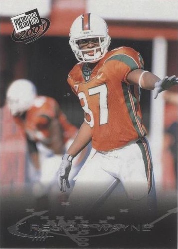 2001 Press Pass Reggie Wayne #25