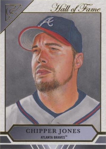 2020 Topps Gallery - Chipper Jones #HOFG-8