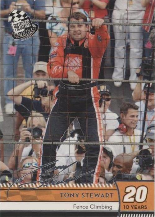 2009 Press Pass - Tony Stewart #93