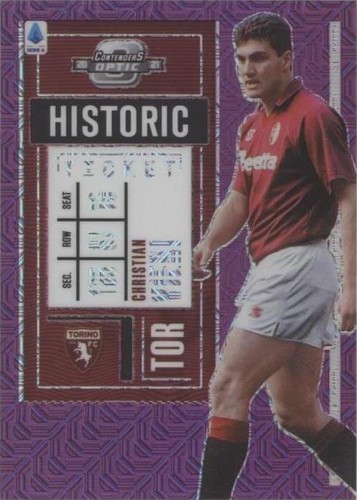 Panini WCCF 2016-17 HOLE Christian Vieri 1973 Italy No.32 Inter