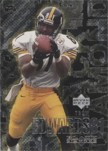 2000 Upper Deck Black Diamond Troy Edwards #90