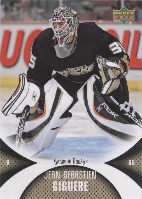 2006-07 Upper Deck Mini Jersey Collection - Jean-Sebastien Giguere #2