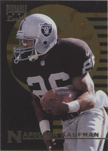 1997 Pinnacle Zenith Napoleon Kaufman #33