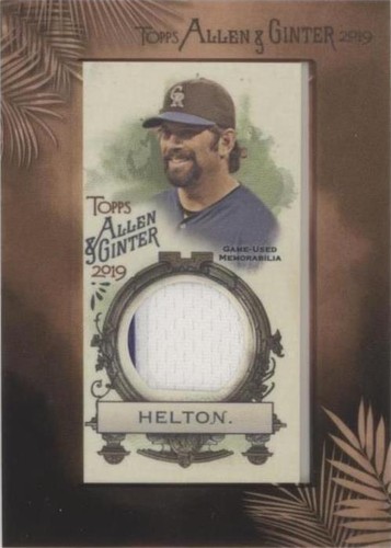 2019 Topps Allen & Ginter - Todd Helton #MFR-TH