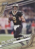 2020 Panini Player of the Day Drew Brees #6