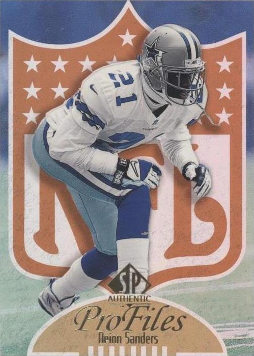 1997 SP Authentic Deion Sanders #P-18