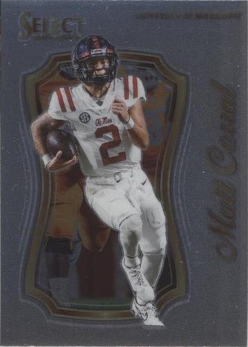 2022 Panini Select Draft Picks Matt Corral #SCMT