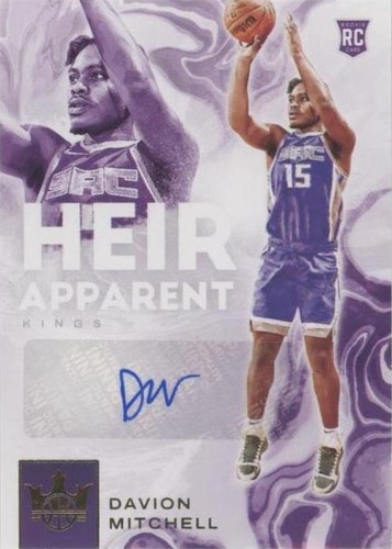 2021-22 Panini Court Kings - Davion Mitchell #HA-DML