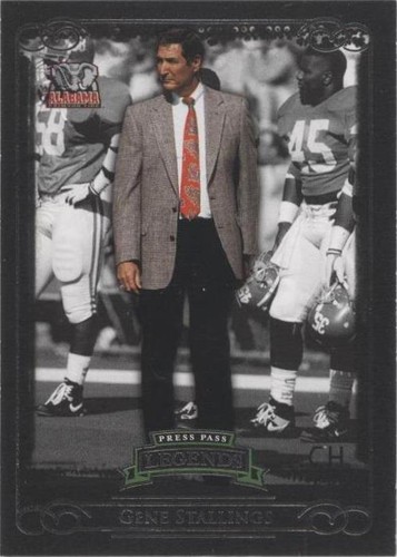 2008 Press Pass Legends Gene Stallings #52