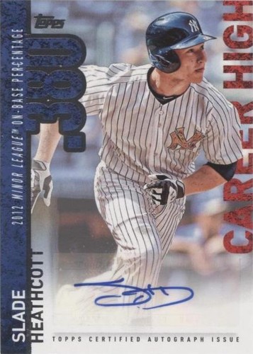 2015 Topps Update Series - Slade Heathcott #CHA-SH