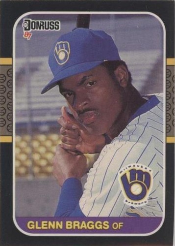 1987 Donruss - Glenn Braggs #337