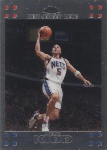 2007-08 Topps Chrome - Jason Kidd #5