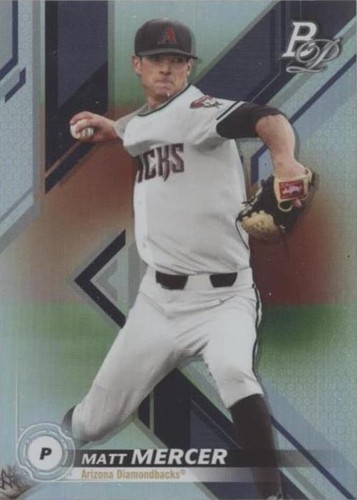 2019 Bowman Platinum - Matt Mercer #TOP-56